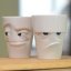 Mug with handle "Angry" coloured, 350 ml