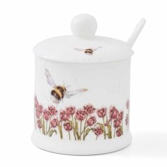 Porcelánová nádoba na med Čmeliak