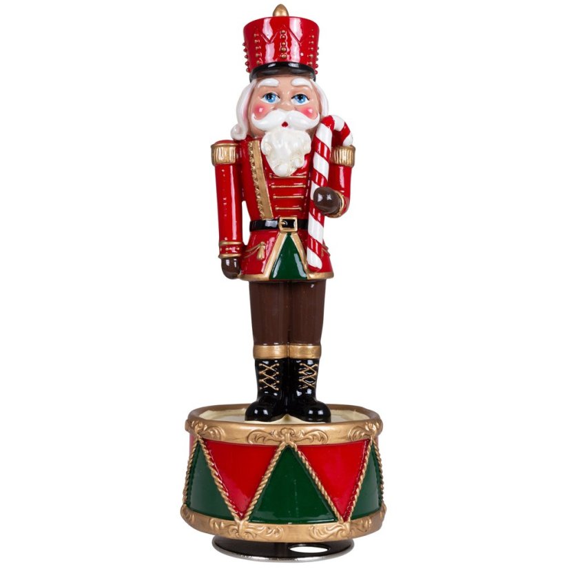 Hrací skříňka Louskáček 21 cm