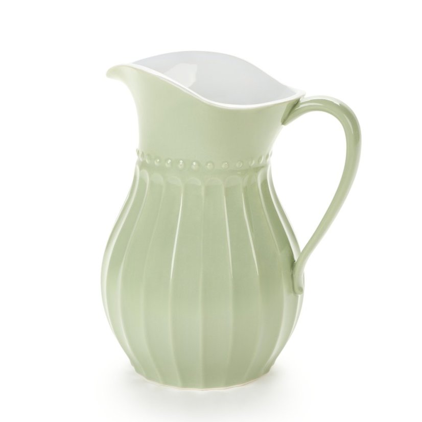Großer Krug Pastellgrün 1,7l