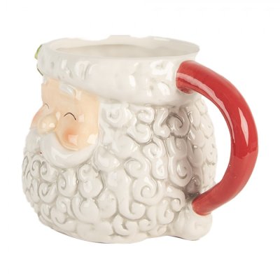 Świąteczny ceramiczny kubek „Santa” 550 ml