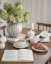 Porcelain bowl Chrysanthemum beige 20 cm