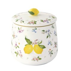 Porcelanowa cukiernica Cytryny
