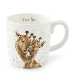 Porcelánový hrnček Žirafy - I love you 310 ml