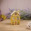Ceramic candle holder Summer house 15 cm
