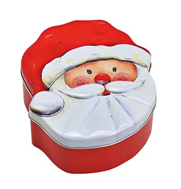 Blaszane pudełko Santa