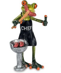 Soška Žaba u grilu