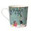 Porcelain mug with 22k gold Winter Magic - Merry Band 340 ml