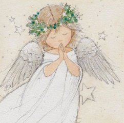 Vianočné papierové obrúsky Angel 20 ks