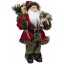 Vianočná dekorácia Santa s darčekmi 45 cm