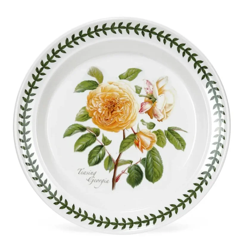 Ceramic plate Botanical Garden - Roses 20 cm