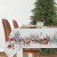 Gobelínový vánoční ubrus s motivem Santa na saních