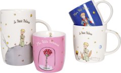 Porcelánový hrnček Malý princ modrý 200 ml