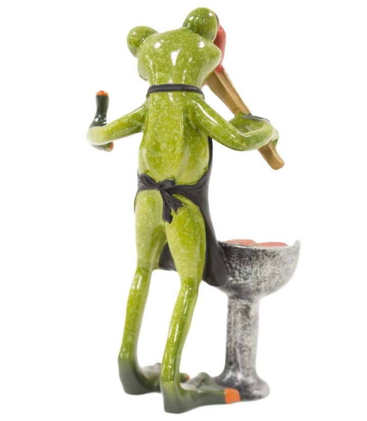 Soška Žaba u grilu