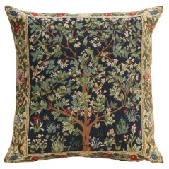 Gobelínová obliečka na vankúš Strom života, William Morris 45x45 cm