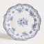 Blue and White Flowers Porcelain Dinner Set – 12-piece, for 4 people