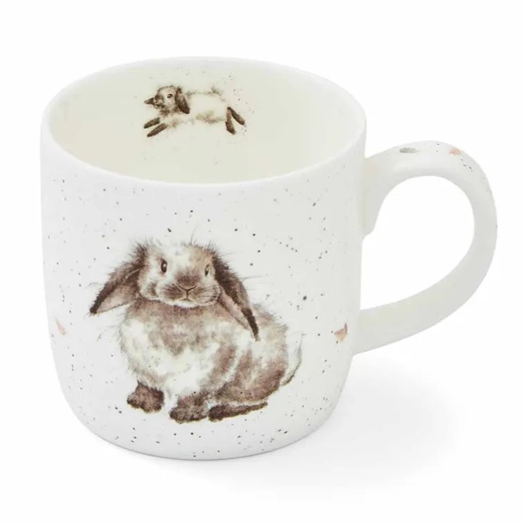 Porcelain mug Rabbit 310 ml
