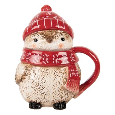 Świąteczny kubek ceramiczny „Pingwin” 500 ml