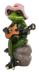 Soška Žaba Kytarista