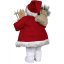 Christmas decoration Santa with skis 45 cm