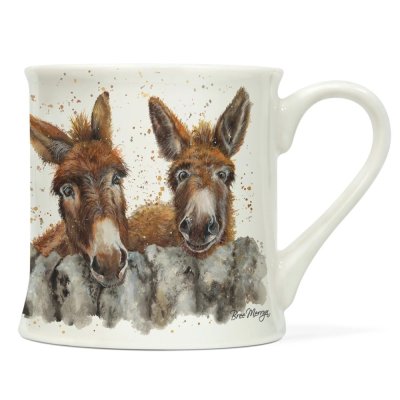 Porcelain mug Donkeys 250 ml