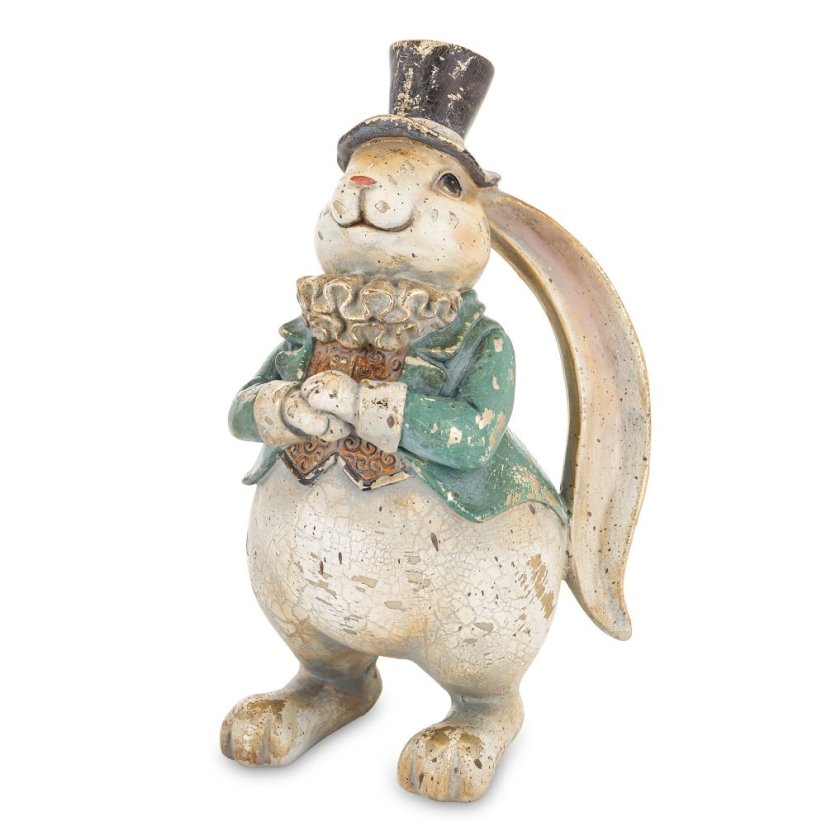 Veľkonočná dekorácia Rabbit vintage