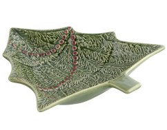 Kameninová servírovacia miska Vianočný stromček 27 cm