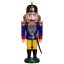Sběratelská dřevěná figurka Louskáček Voják modrý 37 cm