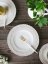 Italian ceramic dessert plate with lace trim – Elegance – 23 cm