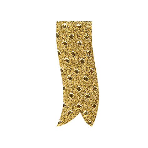Vianočná látková stuha Bodky 4 cm x 15 metrov