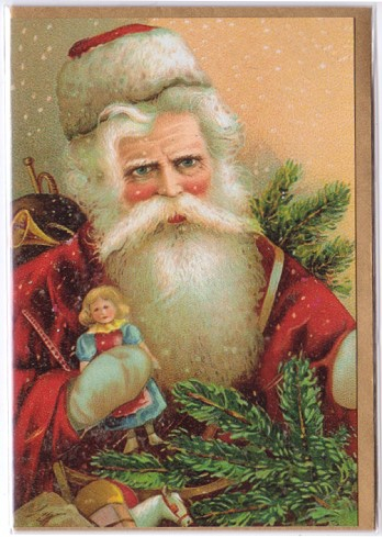 Vianočné pohľadnice Santa