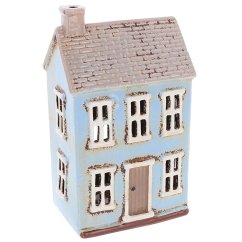 Ceramic candle holder House 22 cm