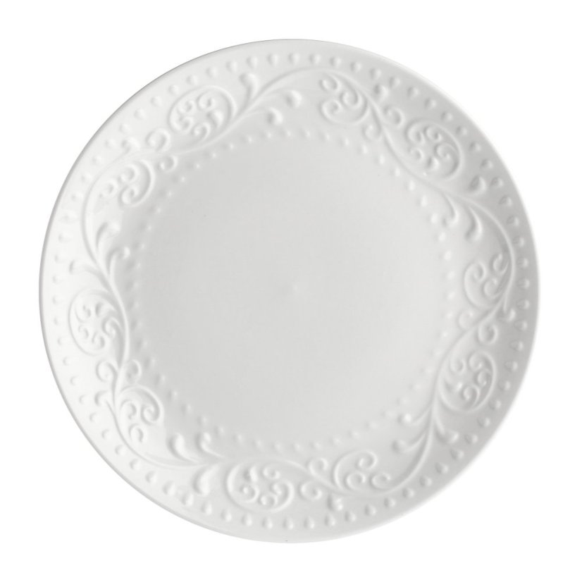 Porcelánová jídelní sada Sněhová vánice 18 ks