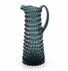 Hand blown glass jug Smoke 1,2 liters