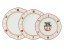 Porcelain dining set Christmas decorations 6 pcs
