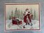 Christmas placemat with Santa and sleigh 40x50 cm