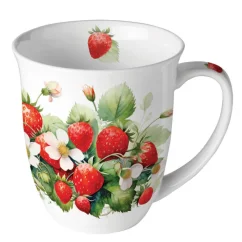 Porcelánový hrnek Jahody 400 ml