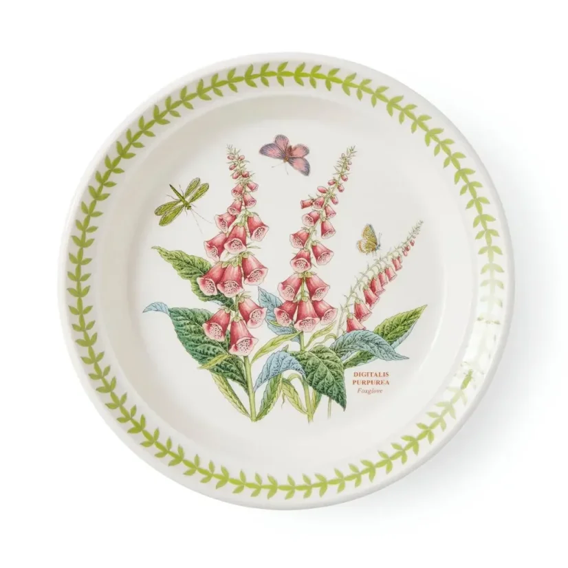 Keramický tanier Botanická záhrada 21,5 cm