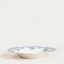 Blue and White Flowers Porcelain Dinner Service – 18-piece, for 6 people