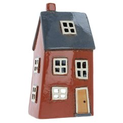 Ceramic candle holder House 23 cm