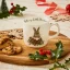 Porcelain mug Rabbit in Christmas pudding 310 ml