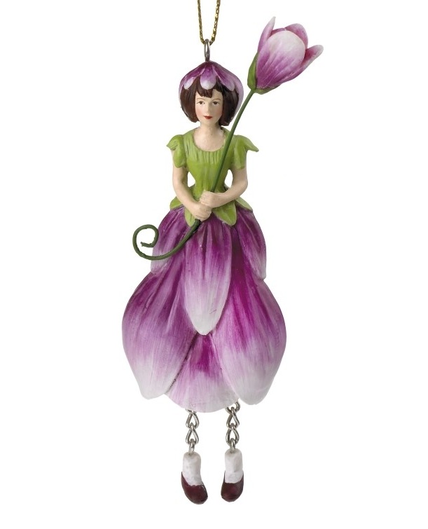 Dekoracyjna wisząca figurka Dziewczyna-kwiat Magnolia