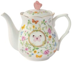 Porcelain Teapot Butterfly 900 ml