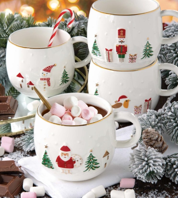 Porcelánový hrnek Louskáček 400 ml