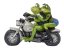 Frogs Bikers statue