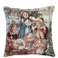 Gobelínový vánoční povlak na polštář s motivem Hračkářství 45x45 cm