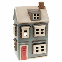 Ceramic candle holder House 22 cm