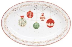 Porcelain serving plate Decoration 35 cm