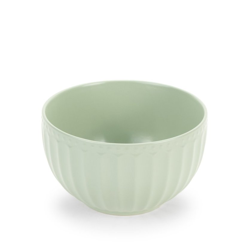 Kamionkowa salaterka Pastelowa zieleń 20 cm