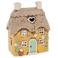 Ceramic ‘Domek’ Candle Holder, 15 cm